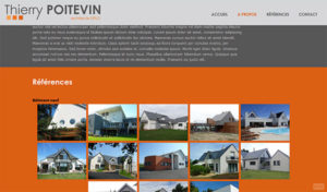 Site web - Poitevin Architecte