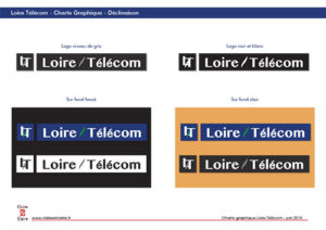 Loire Telecom - CharteGraphique creation