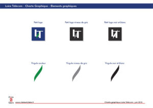 Loire Telecom - CharteGraphique conception