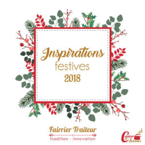 Fairrier Traiteur : carte de noël 2018