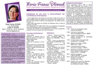 mise en page curriculum vitae