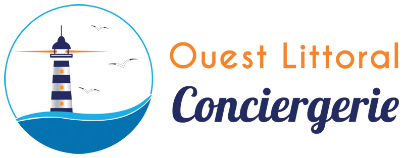 Logo Ouest Littoral Conciergerie - création