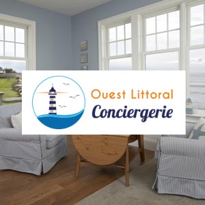 Ouest Littoral Conciergerie - infographie site web