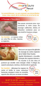 Marie Laure Percot : flyer Chi Nei Tsang