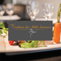 Traiteur des Mille Saveurs Carte de visite site web kakemono
