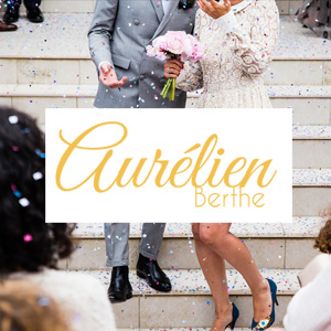Aurelien Berthe animateur mariage Site Web carte de visite