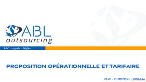 ABL outsourcing - devis