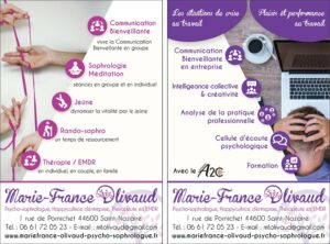 Flyer Général - Marie France Olivaud