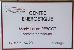 Marie Laure Percot : plaque cabinet dibond