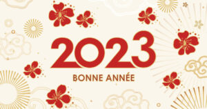 2023 bonne année Claire & Clairevoeux