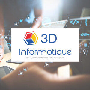 3D informatique Saint Nazaire logo site web
