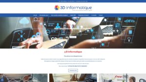 Site web - 3D Informatique