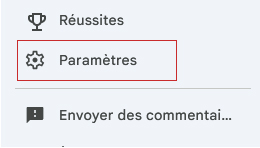 Tuto accès google search consol paramètres