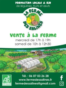 Ferme Des Salines enseigne Assérac