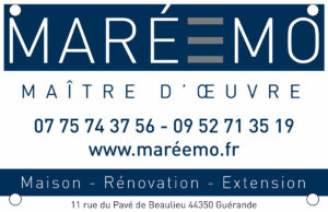 Mareémo maitrise d’œuvre Guérande Panneau de Chantier