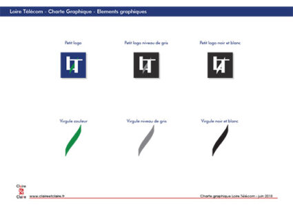 Loire Telecom - CharteGraphique conception
