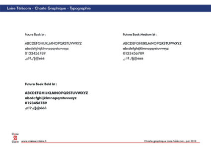 Loire Telecom - CharteGraphique logos