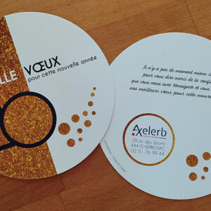 Carte de Voeux création impression