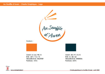 Au souffle d'Awen CharteGraphique Logo