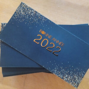 Cabinet Dentaire du Pays Blanc : carte de voeux 2022